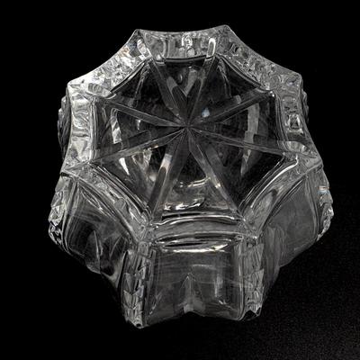 Set of 3 Vintage Crystal Decanters