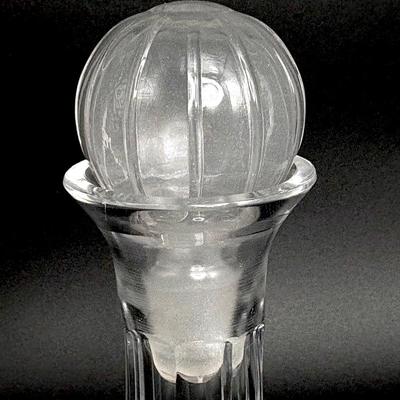Set of 3 Vintage Crystal Decanters