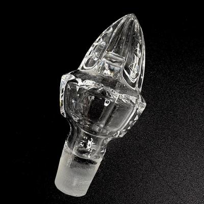 Set of 3 Vintage Crystal Decanters