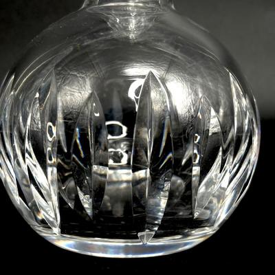Set of 3 Vintage Crystal Decanters