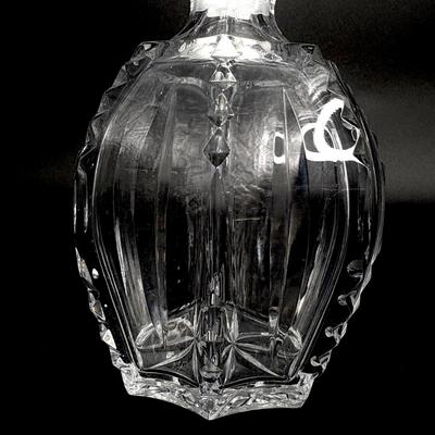Set of 3 Vintage Crystal Decanters