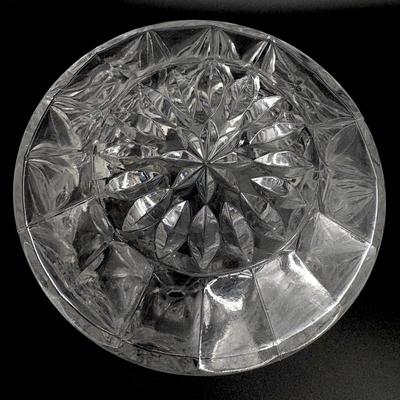 Set of 3 Vintage Crystal Decanters