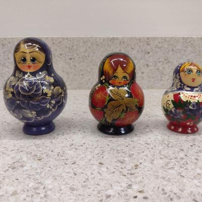 Russian Nesting Dolls- Three Sets