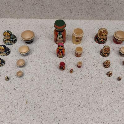 Russian Nesting Dolls- Three Sets