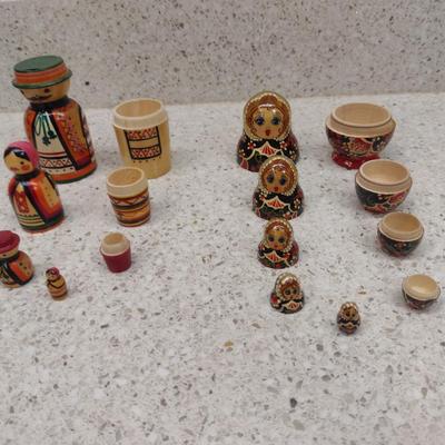 Russian Nesting Dolls- Three Sets