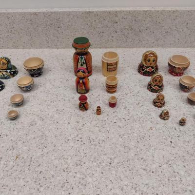 Russian Nesting Dolls- Three Sets