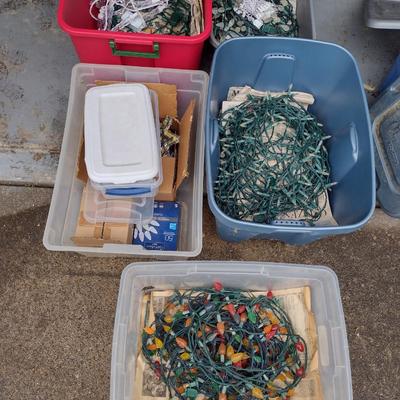 Collection of Christmas Lights- Assorted Designs