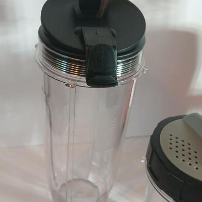 Ninja Auto-iQ Personal Blender System – Red with 4 Cups & Lids