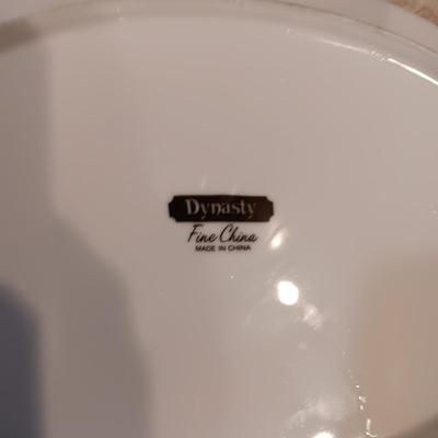 CLAY CROCK, 2 SMALL BAKING DISHES, SHAKERS, PLATTER AND HAMMERED ALUMINUM TRAY