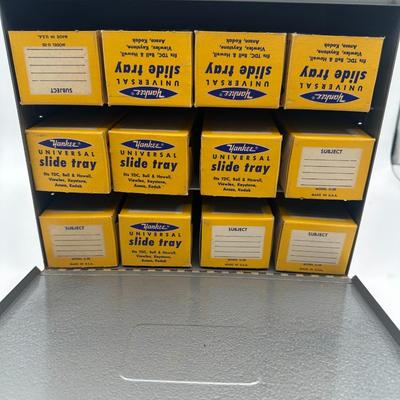 Film Slide Converter Scanner & Slide Trays in Carrying Case