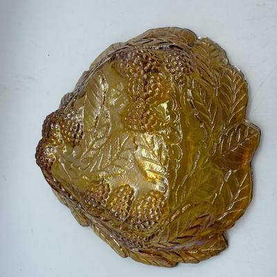 Antique Marigold Carnival Glass