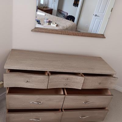 MAINLINE 7 DRAWER DRESSER WITH MIRROR