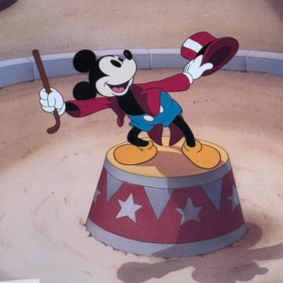 “Mickey’s Circus” Walt Disney Cel (3-DZ)