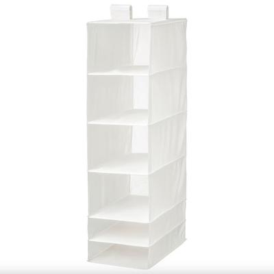IKEA Skubb White Hanging Organizer w/9 Compartments 8 ¾x13 ½x47 ¼