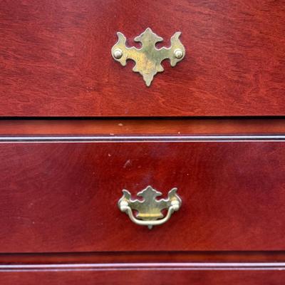 Five drawer cherry lingerie chest