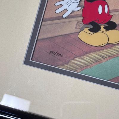 “Moving Day - Mickey Mouse, Donald Duck, and Pete” Walt Disney Cel from Disney's Villains Portfolio Volume I (2-DZ)