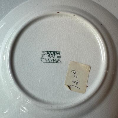 Mother goose plates