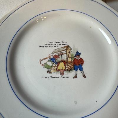 Mother goose plates