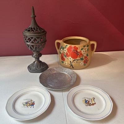 Mother goose plates