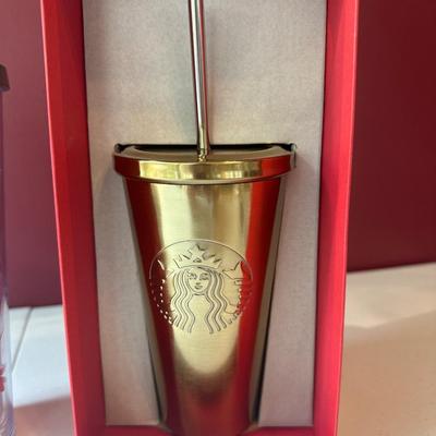 Starbucks cups!