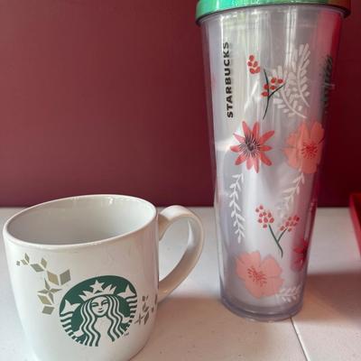Starbucks cups!