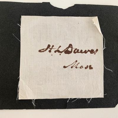 HL Davever signature cut
