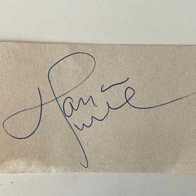 Tanya Tucker original signature cut