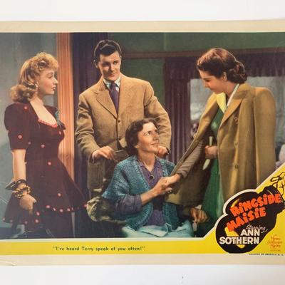 Ringside Maisie original 1941 vintage lobby card