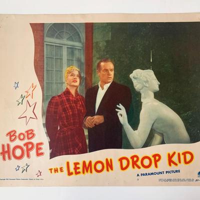 The Lemon Drop Kid original 1951 vintage lobby card