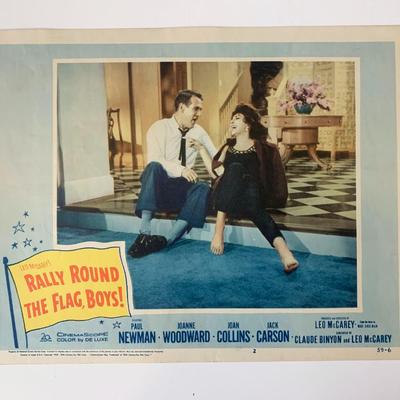 Rally Round the Flag, Boys! original 1958 vintage lobby card