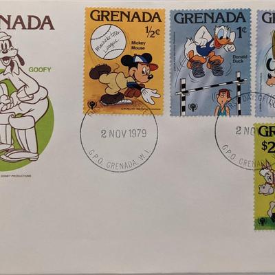 Grenada 1979 Goofy Disney First Day Cover