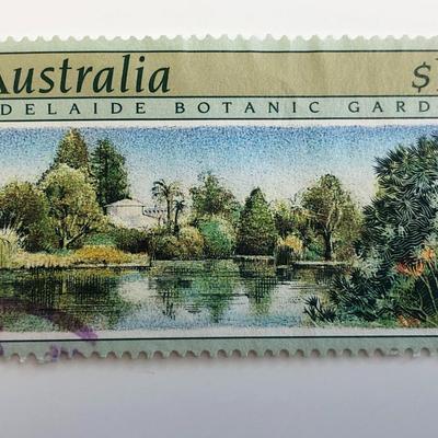 1989 $10 Australia Adelaide Botanic Garden Stamp