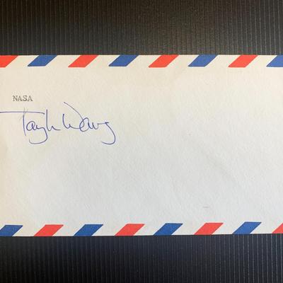 Taylor Gun-Jin Wang signed first day cover