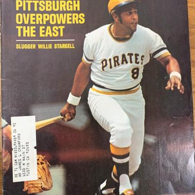 Sports Illustrated Magazine 1971 Willie Stargell Issue