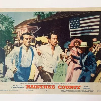 Raintree County original 1957 vintage lobby card