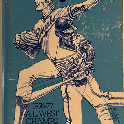1978 Royals Media guide. 4x9 inches