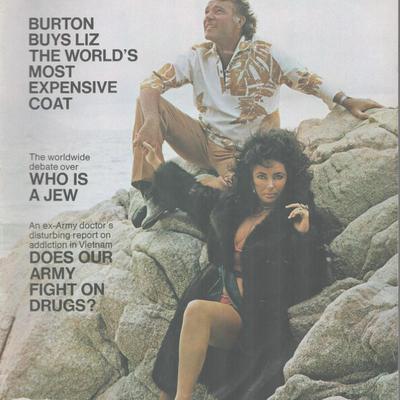 Elizabeth Taylor Look Magazine. June 16, 1970