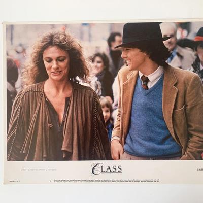 Class original 1983 vintage lobby card