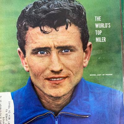 Sports Illustrated Magazine 1965 Michel Jazy Issue
