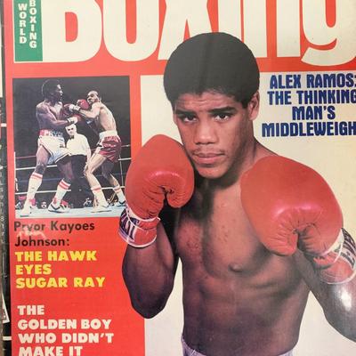 World Boxing Magazine 1982 Alex Ramos Issue