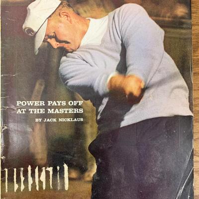Sports Illustrated Magazine 1964 Jack Nicklaus Issue