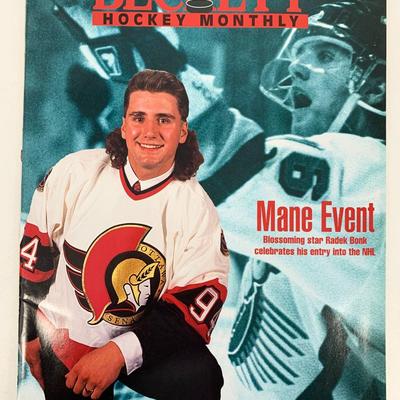 Beckett Hockey Monthly - Radek Bonk - September 1994 Issue #47