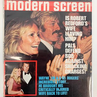 Modern Screen Magazine March 1975