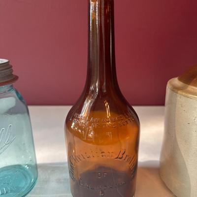Old jars and bottles