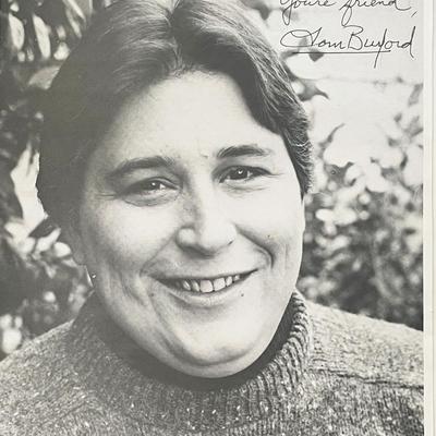 Tom Burford signed photo