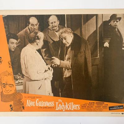 The Ladykillers original 1955 vintage lobby card