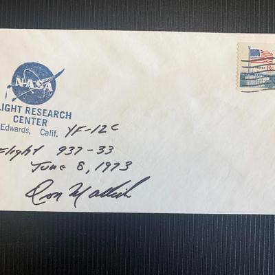Don Mallick signed first day cover