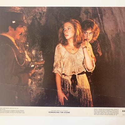 Romancing the Stone original 1984 vintage lobby card