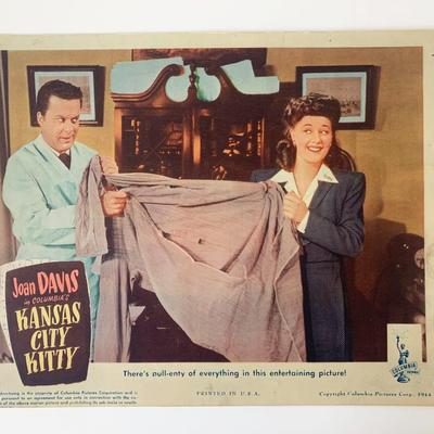 Kansas City Kitty original 1944 vintage lobby card