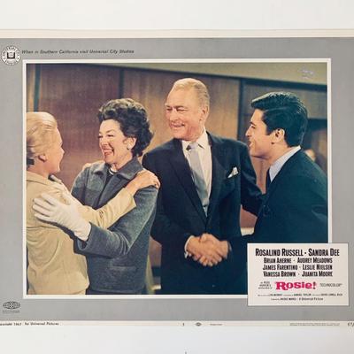 Rosie!  original 1967 vintage lobby card